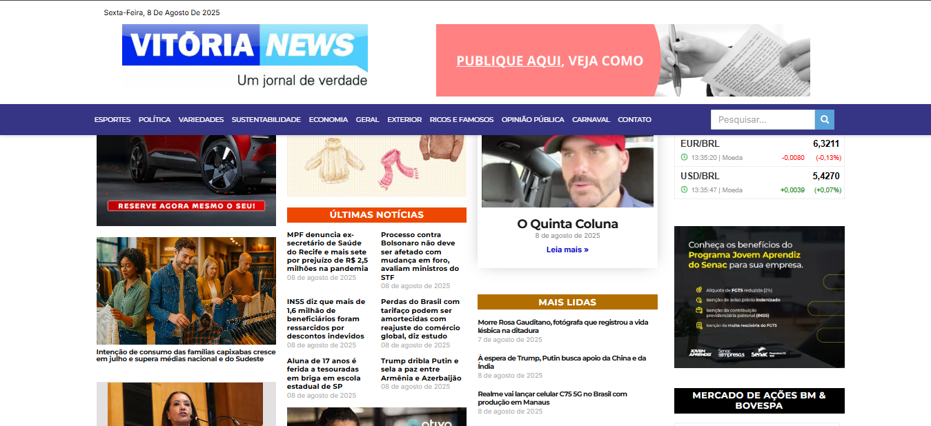 Vitória News - Portal de notícias